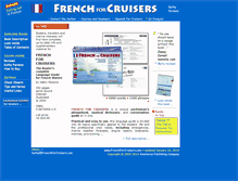 Tablet Screenshot of frenchforcruisers.com